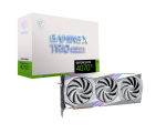 MSI GeForce RTX 4070 Ti Gaming X Trio White 12G Graphics Card