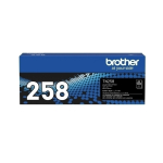 Brother TN258BK Black Toner Cartridge 1,000 pages