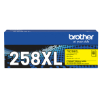 Brother TN258XLY Yellow High Yield Toner Cartridge 2,300 pages