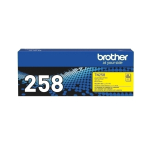 Brother TN258Y Yellow Toner Cartridge 1,000 pages