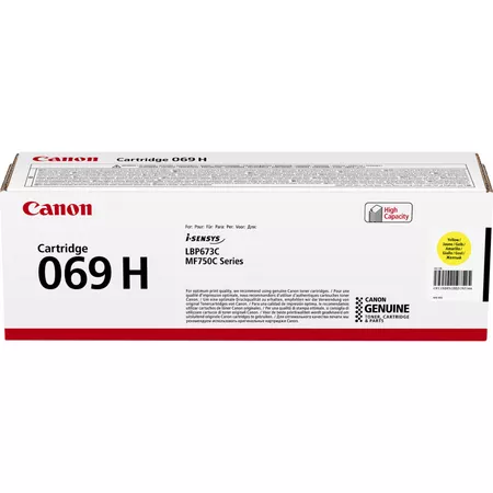 Canon CART069HY High Yield Toner Cartridge 5.5K Pages Yellow