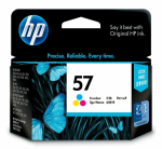 HP  57 Tri-colour Ink 500 Page Yield For Psc C6657AA