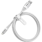 OtterBox Premium Lightning to USB-A 1m Cable Cloud White