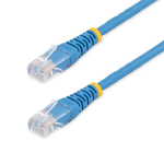 StarTech 0.9m Cat5e Patch Cable with Molded RJ45 Connectors Blue
