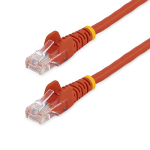 StarTech 3m Red Cat5e Patch Cable with Snagless RJ45 Connectors
