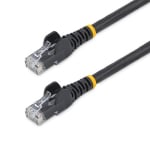 StarTech Cat5e Ethernet Patch Cable 10m Black with Snagless RJ45 Connectors
