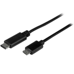 Startech 0.5m USB-C to Micro-B Cable Black