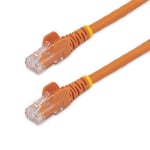 Startech CAT6 7.5m Snagless RJ45 Ethernet Cable Orange