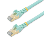 Startech CAT6a 5m Snagless RJ45 Ethernet Cable Aqua