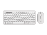 Logitech Pebble 2 Combo Wireless Keyboard and Mouse Tonal White