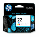 HP 22 Tri-color Original Ink Cartridge 165 pages C9352AA