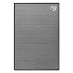 Seagate 5TB OneTouch Portable Hard Drive Space Grey