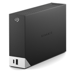 Seagate 12TB One Touch Desktop External Drive with Built-In Hub Black