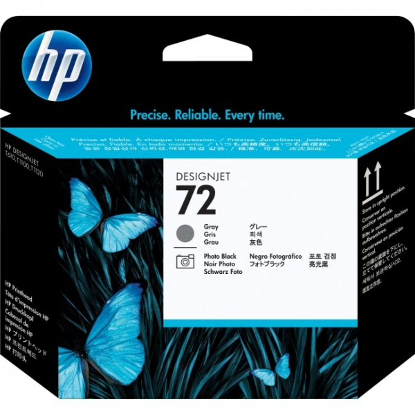 HP  72 Gray And Photo Black C9380A