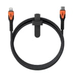 UAG Kevlar Core USB-C to Lightning Power, 1.5M (5ft) Cable Black/Orange