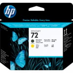 HP  72 Matte Black And Yellow C9384A