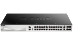 D-link DGS-3130-30TS 30 port Stackable Gigabit Layer 3+ Switch with 6 10GbE ports