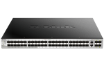D-link DGS-3130-54S 54 port Stackable Gigabit SFP Layer 3+ Switch with 6 10GbE ports