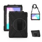 Generic Pisen Rugged Case for Samsung Galaxy Tab Active4 Pro Black