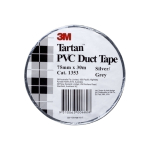 3m AT010575267 Tartan PVC Duct Tape 1353 75mmx30m Silver/Grey