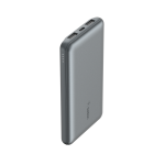Belkin BoostCharge 3-Port 10K Power Bank (Space Grey) + USB-A to USB-C Cable