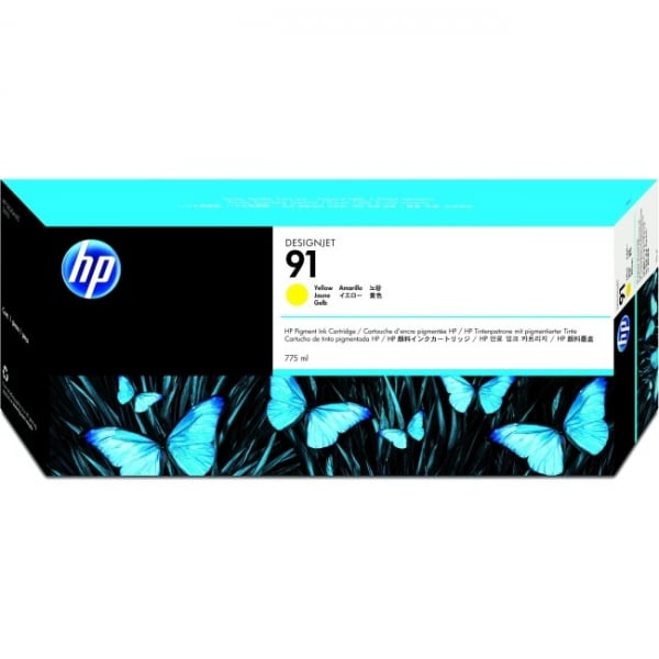 HP  91 Yellow Ink 775-ml For Dj C9469A