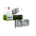 MSI GeForce RTX 4070 Ti SUPER 16GB VENTUS 2X OC Graphic Card White