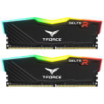 Team T-Force Delta RGB Series 16GB (2x8GB) DDR4 3200MHz CL16 Desktop Memory Black