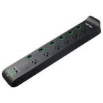 Jackson Raptor Surge Protected Board 6 x Switch Sockets 30W PD USB-C & 30W QC USB-A