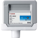 Canon PFI-303C Cyan Ink Cartridge 330ml