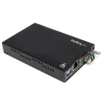 Startech Fiber Media Converter Gigabit 1000Mbps MM Fibre LC 550m