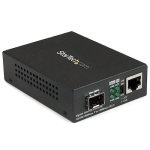 Startech Gigabit Ethernet Fiber Media Converter with Open SFP Slot
