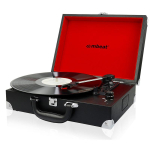 Mbeat Retro Briefcase-styled USB Turntable Player