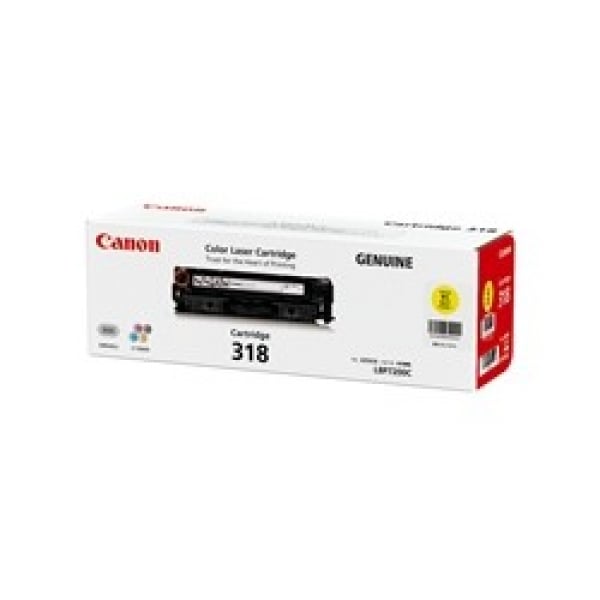 CANON Yellow Toner Cartridge For CART318Y