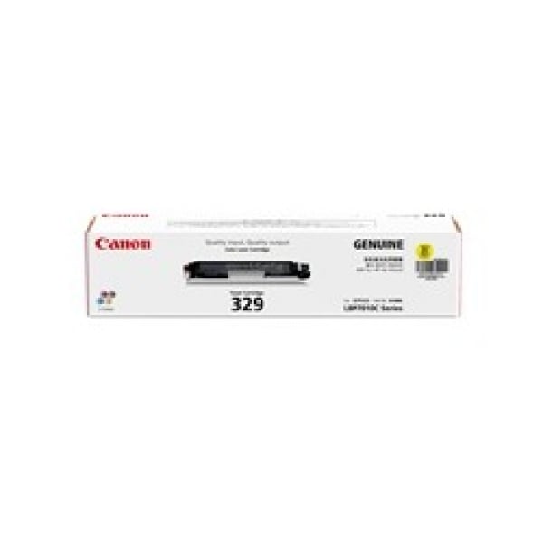 CANON Cart329 Yellow Toner Yield 1000 Pages For CART329Y