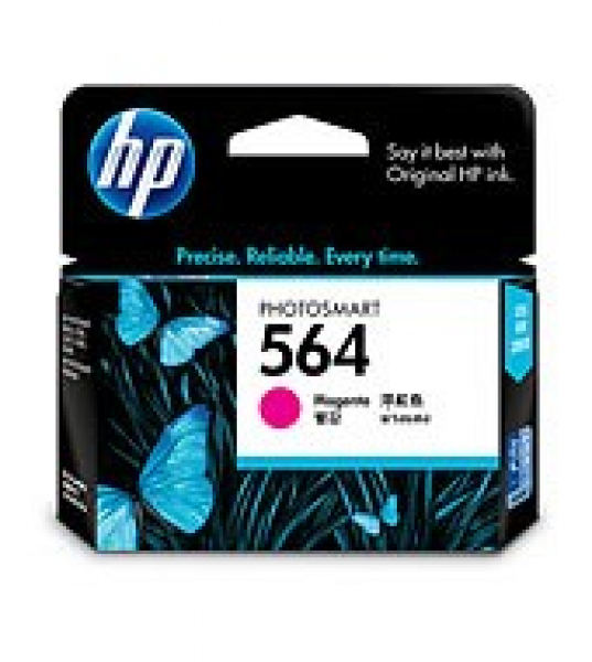 HP  564 Magenta Ink 300 Page Yield For CB319WA