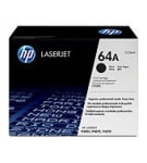 HP  64a Black Toner 10000 Page Yield For Lj CC364A