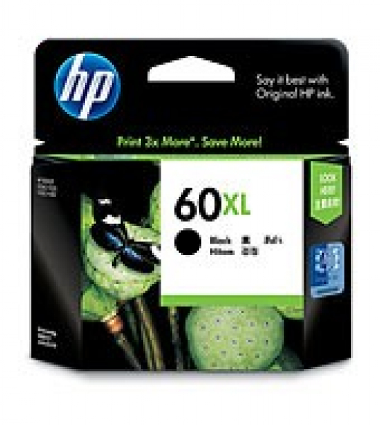 HP  60xl Black Ink 600 Page Yield For Dj D2500 CC641WA