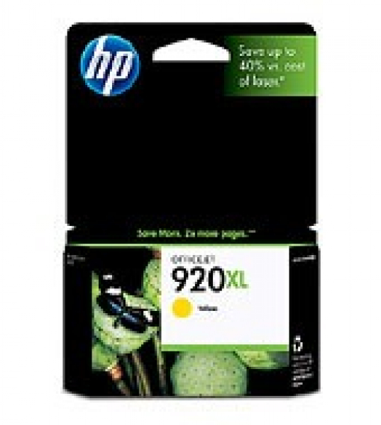 HP  920xl Yellow Ink 700 Page Yield For Oj CD974AA