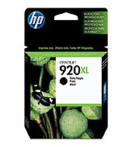HP  920xl Black Ink 1200 Page Yield For Oj CD975AA