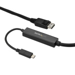 Startech Usb C To Displayport Cable - 3m - Black - 4k 60hz - Thunderb ( Cdp2dpmm3mb )