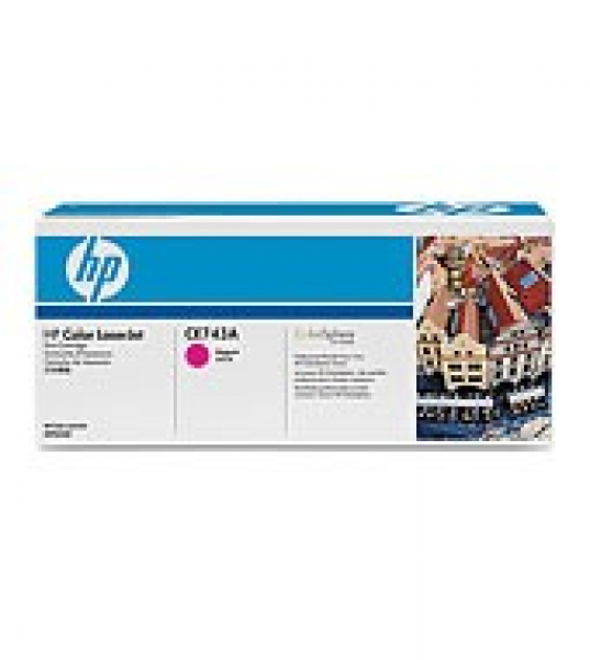HP  307a Magenta Toner 7300 Page Yield For Clj CE743A