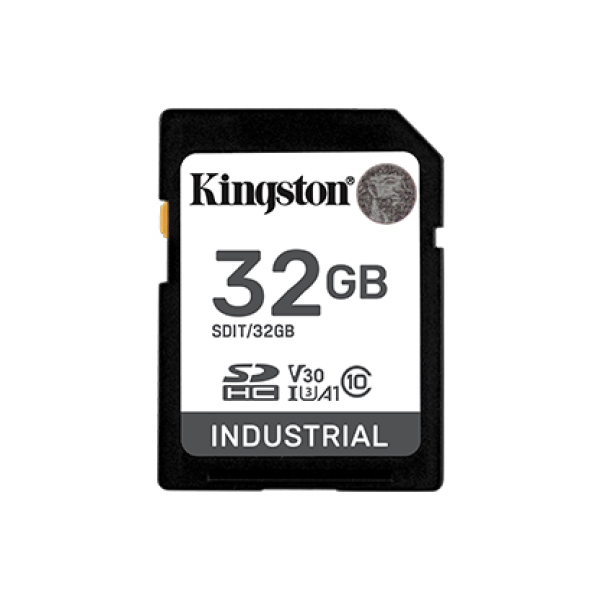 Kingston Industrial 32GB V30 SDHC Memory Card