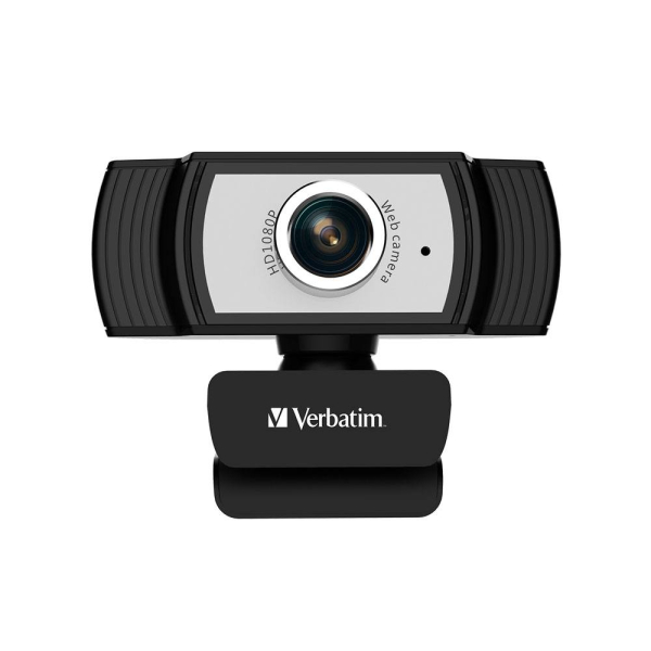 Verbatim 1080p Full Hd Webcam Black/Silver 66614