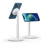 Choetech H048 Magsafe Adjustable Phone Holder White & Silver