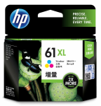 HP 61XL High Yield Tri-color Original Ink Cartridge CH564WA