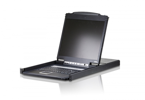 ATEN  16 Port Rackmount Usb-ps/2 Single Rail CL1316N-ATA-AU
