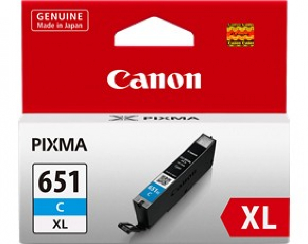 CANON Cyan Extra Large Ink CLI651XLC