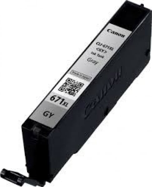 CANON Grey Extra Large Ink CLI671XLGY