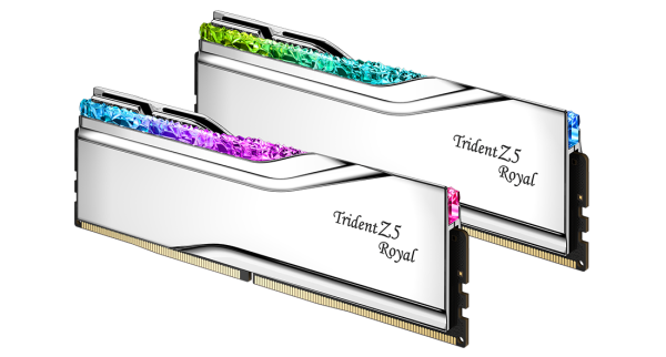 G.Skill TZ5 Royal Series 32GB DDR5-7600 Desktop Memory - Silver